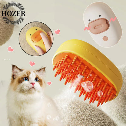 Transform Your Pet's Grooming Routine with the SAASHI Electric Steamy Brush for Cats