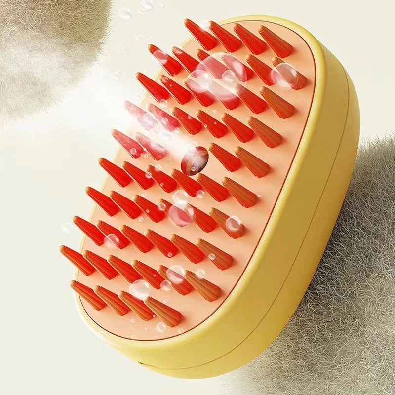 Transform Your Pet's Grooming Routine with the SAASHI Electric Steamy Brush for Cats