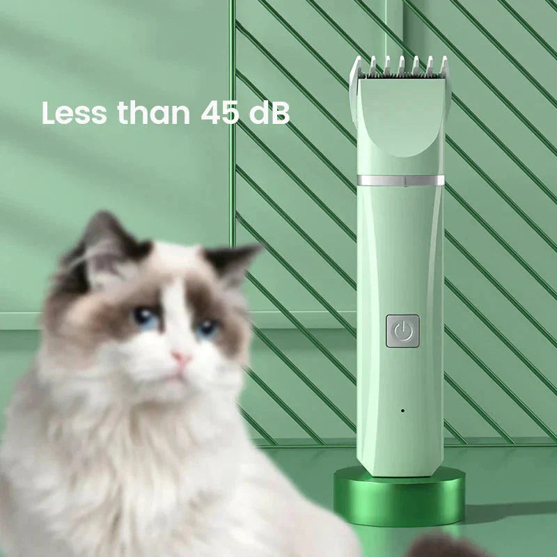 Revitalize Your Pet's Grooming Routine with the Ultimate 4-in-1 Electric Grooming Kit for Cats and Dogs
