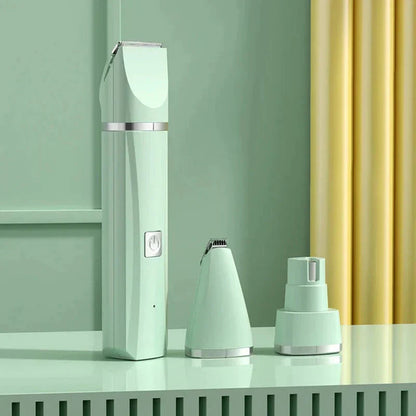 Revitalize Your Pet's Grooming Routine with the Ultimate 4-in-1 Electric Grooming Kit for Cats and Dogs