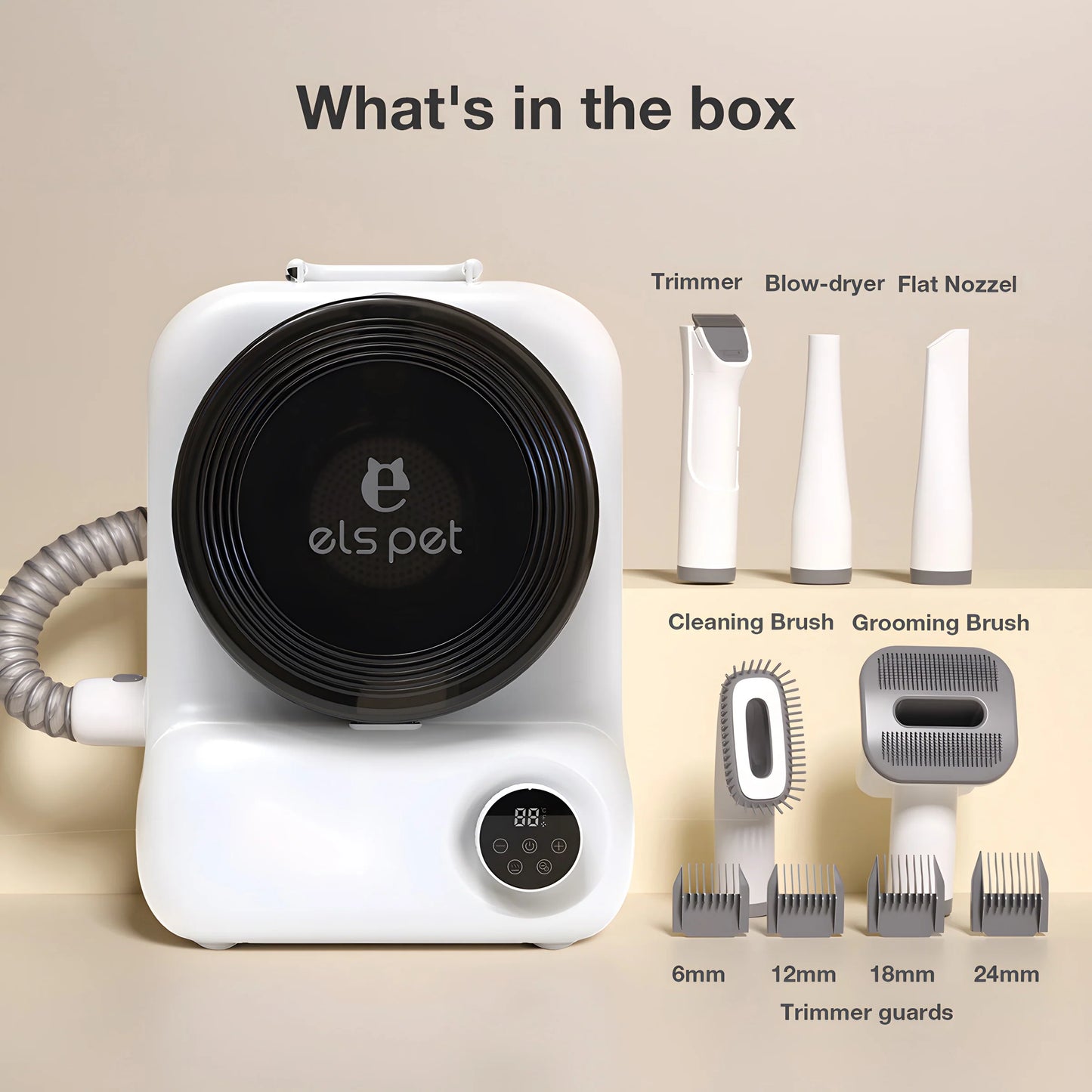 Revolutionary 5-In-1 Pet Grooming Vacuum Kit for Effortless Pet Care