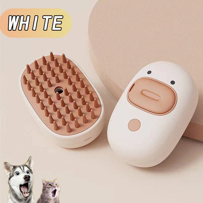 Transform Your Pet's Grooming Routine with the SAASHI Electric Steamy Brush for Cats