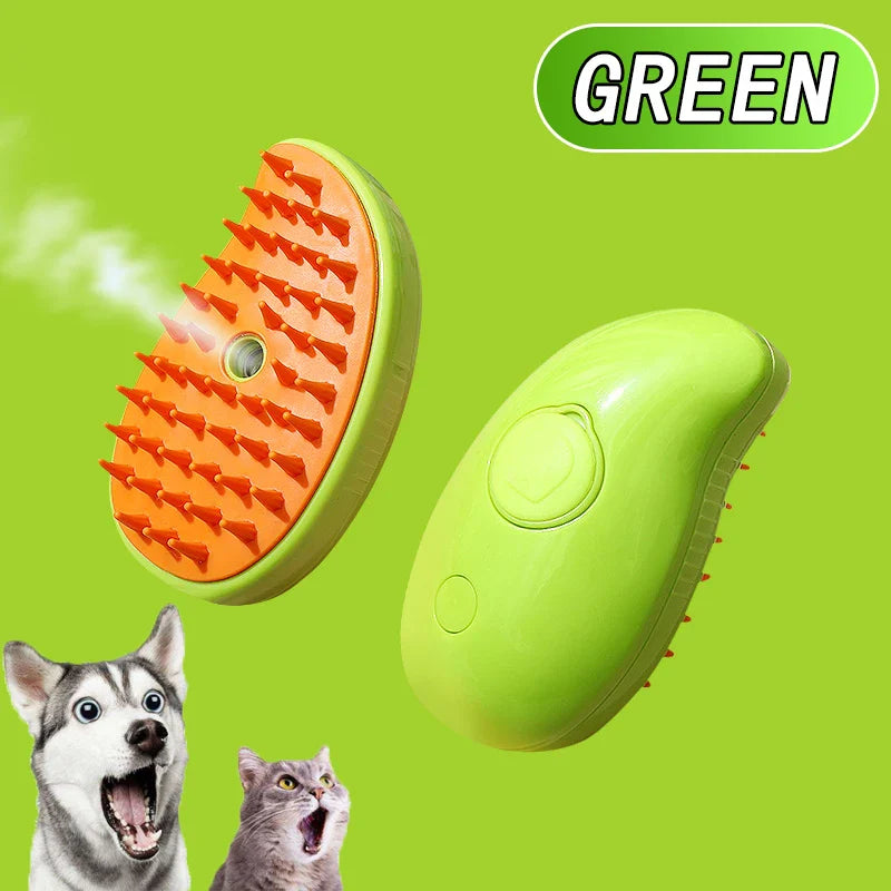 Transform Your Pet's Grooming Routine with the SAASHI Electric Steamy Brush for Cats