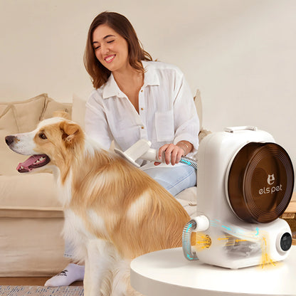 Revolutionary 5-In-1 Pet Grooming Vacuum Kit for Effortless Pet Care