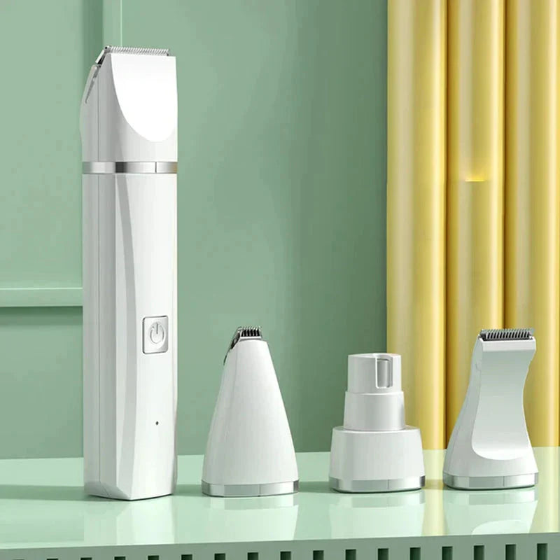 Revitalize Your Pet's Grooming Routine with the Ultimate 4-in-1 Electric Grooming Kit for Cats and Dogs