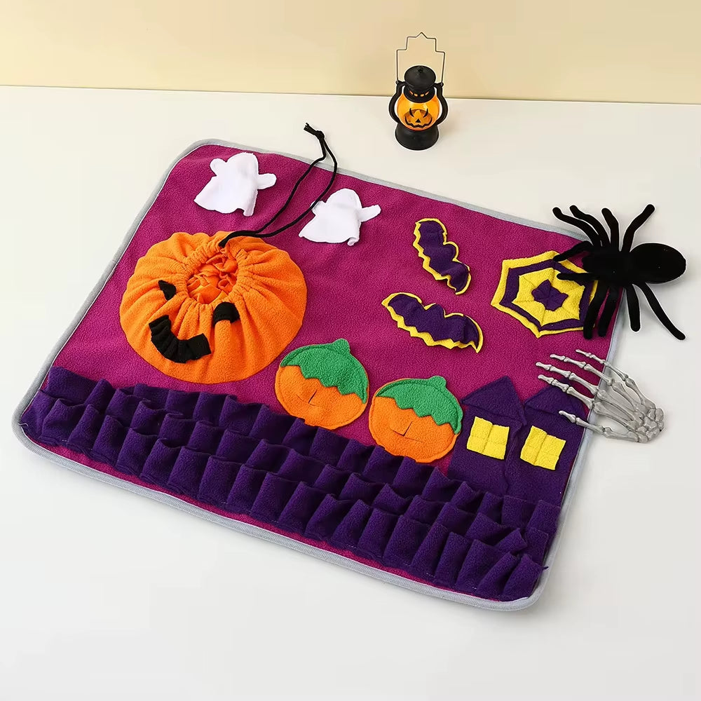 Pet Sniffing Training Mat Dog Intelligence Training Food Storage Blanket Bite Resistant Slow Feeding Mat Treats Pad Pet Toy