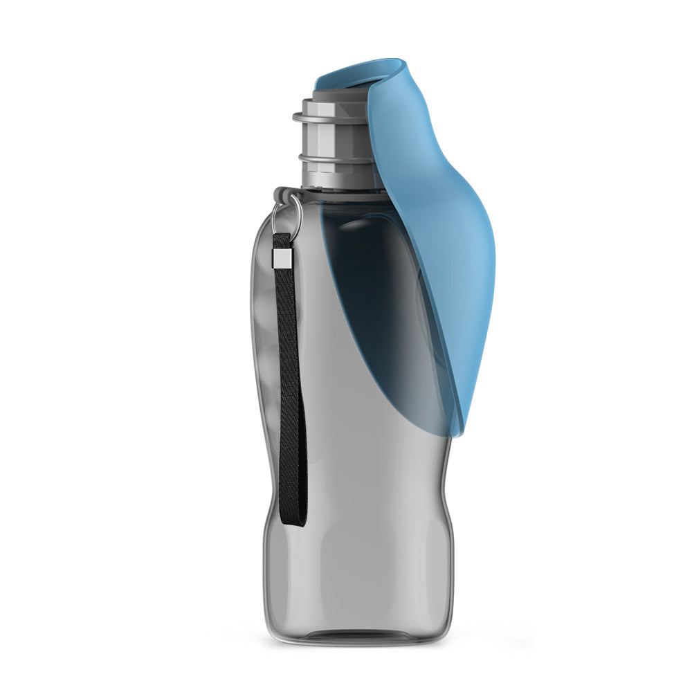 Portable 800Ml Leakproof Dog Water Bottle - High Capacity Foldable Drinking Bowl for Outdoor Adventures with Your Golden Retriever